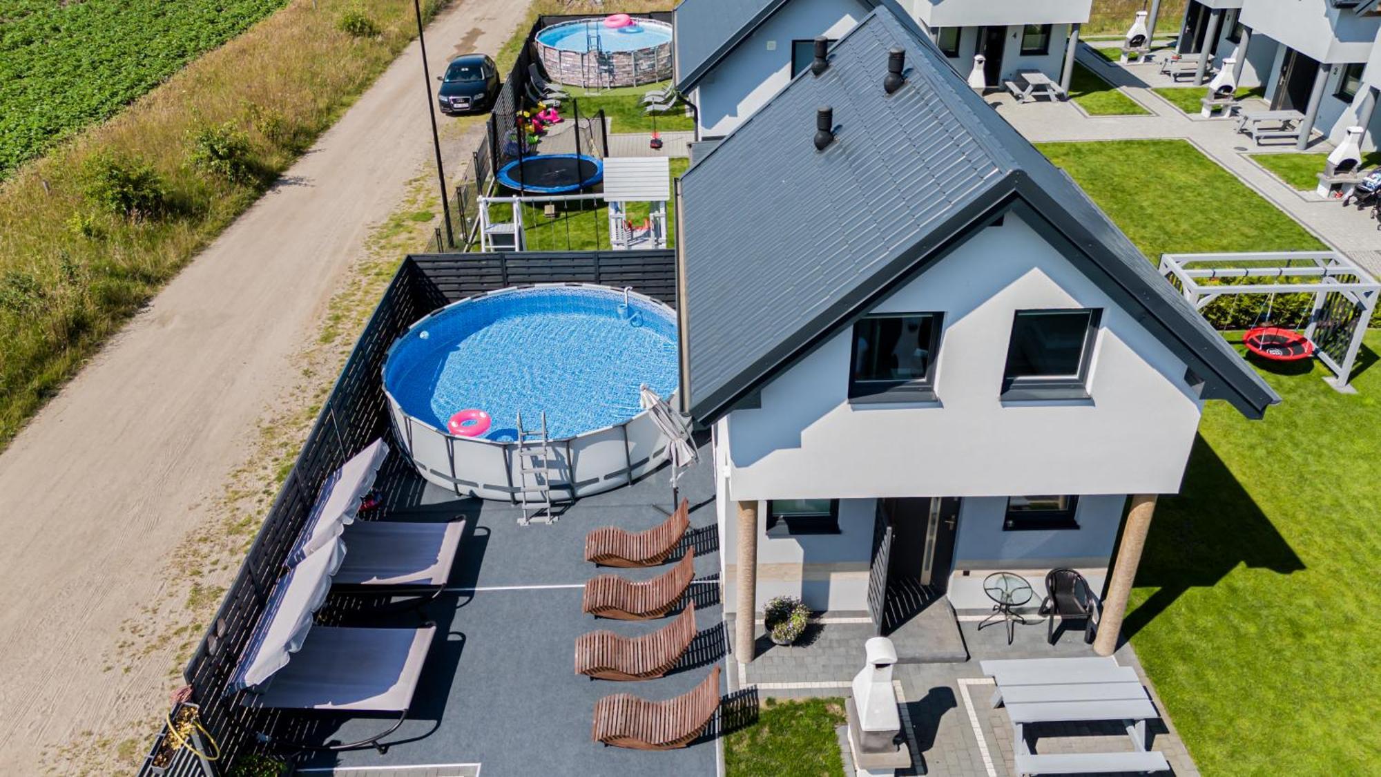 Domki Lesne Zacisze - Domki Z Basenem Jastrzębia Góra Esterno foto